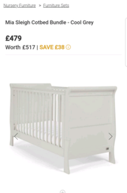 mamas and papas yale cot bed